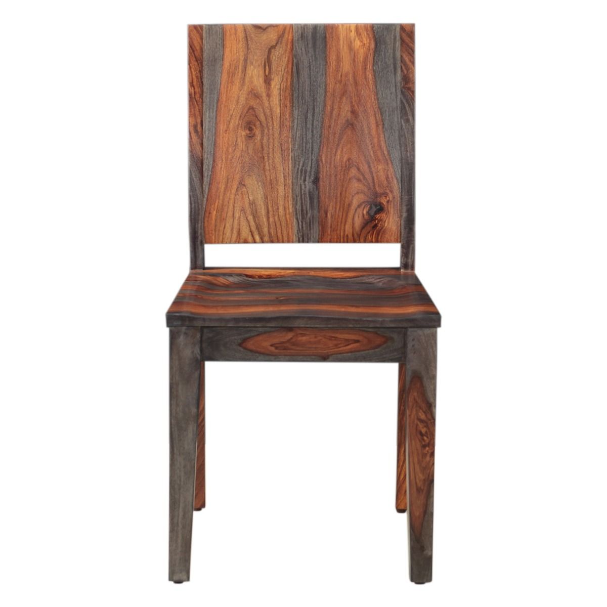 Meridian 17" Wood Dining Chair in Capri Sheesham, Set of 2 from Home Trends & Design - Luna Furniture