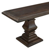 Nimes 80" Bench in Vintage Brown from Home Trends & Design - Luna Furniture