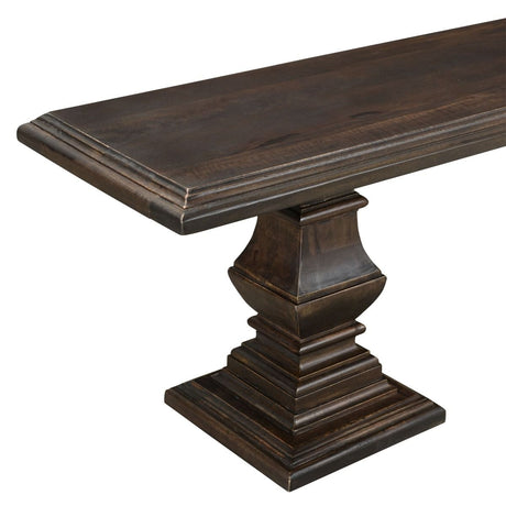 Nimes 80" Bench in Vintage Brown from Home Trends & Design - Luna Furniture