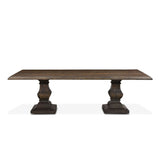 Nimes 98" Dining Table in Weathered Mango from Home Trends & Design - Luna Furniture