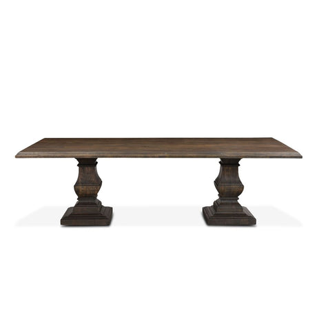 Nimes 98" Dining Table in Weathered Mango from Home Trends & Design - Luna Furniture