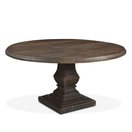 Nimes 60" Round Dining Table in Weathered Mango from Home Trends & Design - Luna Furniture