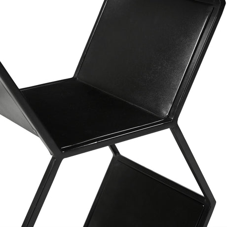 Navarre 72" Metal Octagonal Bookshelf from Home Trends & Design - Luna Furniture