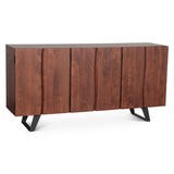 Organic Forge 68" Sideboard in Raw Walnut from Home Trends & Design - Luna Furniture
