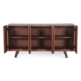 Organic Forge 68" Sideboard in Raw Walnut from Home Trends & Design - Luna Furniture