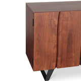 Organic Forge 68" Sideboard in Raw Walnut from Home Trends & Design - Luna Furniture