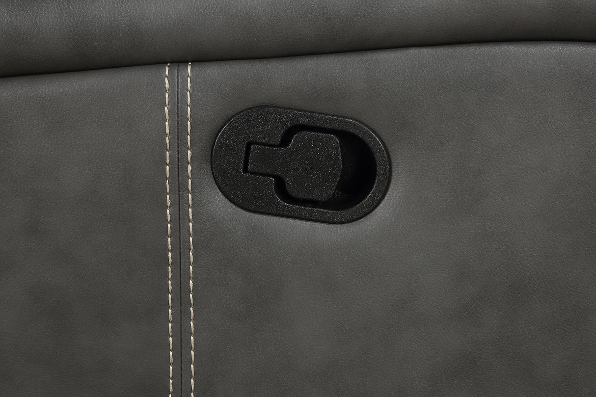 Foley Gray Upholstered Power Lift Recliner Chair from Coaster - Luna Furniture