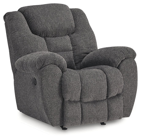 Foreside Charcoal Recliner from Ashley - Luna Furniture