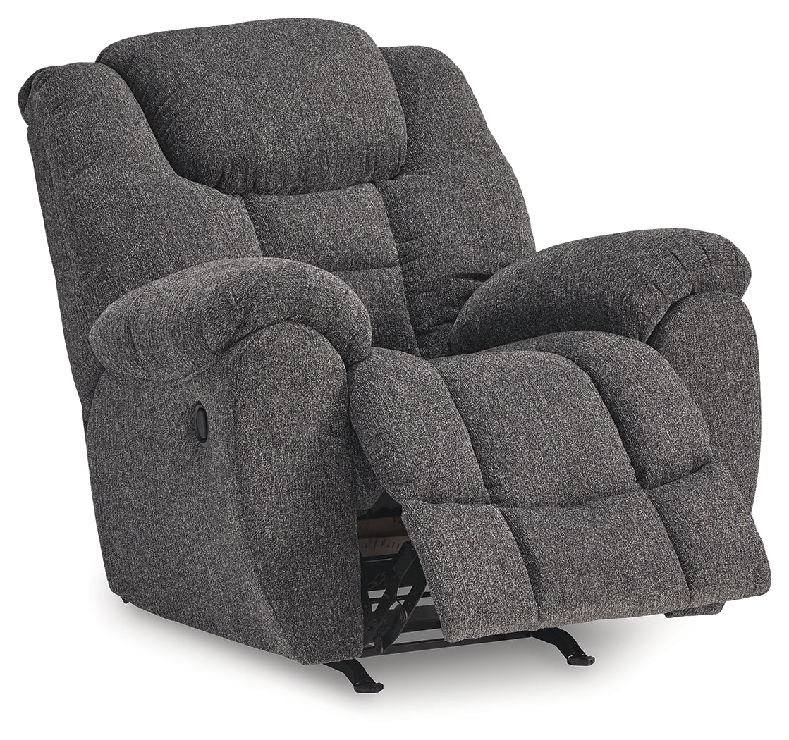 Foreside Charcoal Recliner from Ashley - Luna Furniture