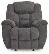 Foreside Charcoal Recliner from Ashley - Luna Furniture
