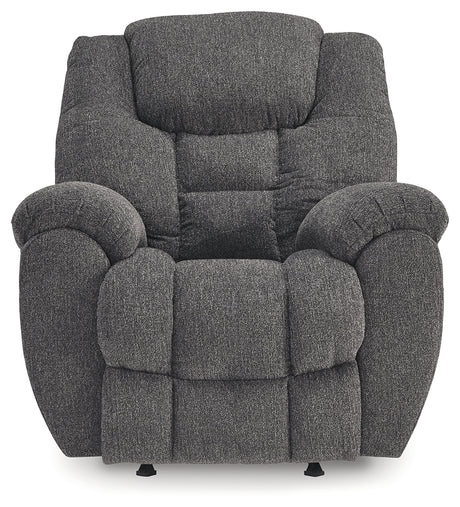 Foreside Charcoal Recliner from Ashley - Luna Furniture