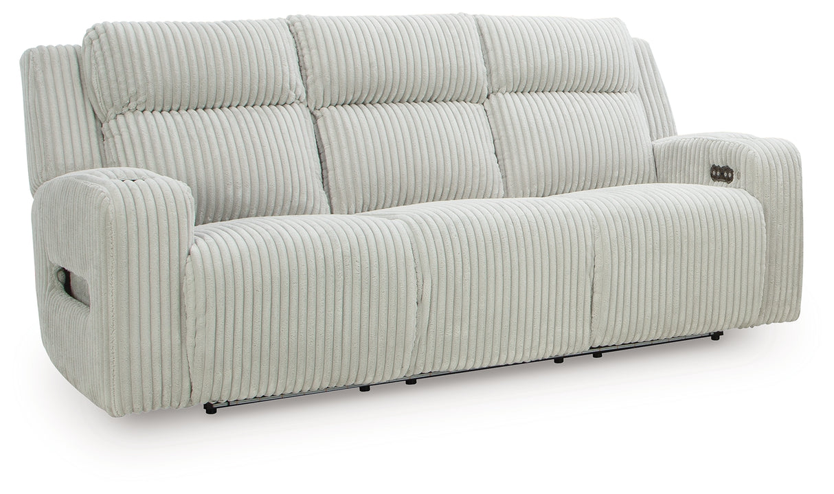 Forest Lake Alloy Power Reclining Sofa from Ashley - Luna Furniture