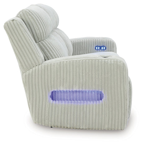 Forest Lake Alloy Power Reclining Sofa from Ashley - Luna Furniture