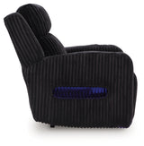 Forest Lake Black Power Recliner from Ashley - Luna Furniture