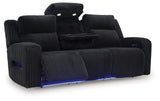 Forest Lake Black Power Reclining Sofa from Ashley - Luna Furniture