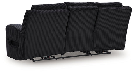 Forest Lake Black Power Reclining Sofa from Ashley - Luna Furniture