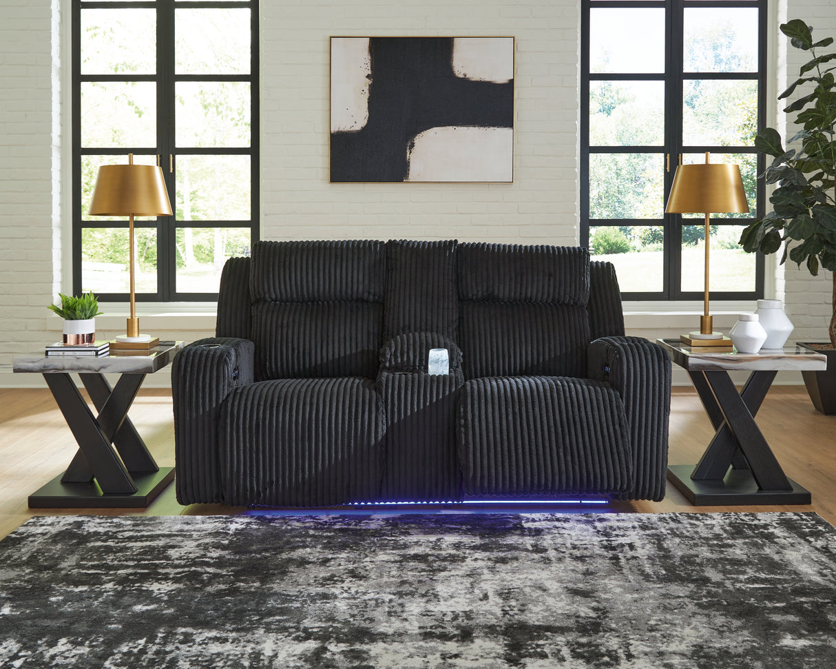 Forest Lake Power Reclining Sofa and Loveseat from Ashley - Luna Furniture