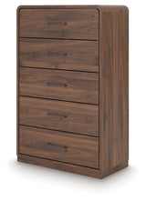 Fortlorn Queen Panel Bed, Dresser, Chest and 2 Nightstands from Ashley - Luna Furniture