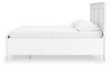 Fortman California King Panel Storage Bed with Dresser and Chest in White from Ashley - Luna Furniture