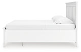 Fortman King Panel Storage Bed with Dresser and Chest in White from Ashley - Luna Furniture