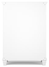 Fortman Twin Panel Storage Bed with Dresser and Chest in White from Ashley Furniture - Luna Furniture