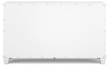 Fortman Twin Panel Storage Bed with Dresser and Chest in White from Ashley Furniture - Luna Furniture