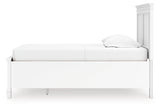 Fortman Twin Panel Storage Bed with Dresser and Nightstand in White from Ashley Furniture - Luna Furniture