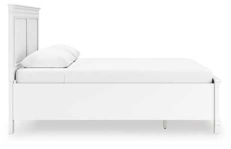 Fortman White Queen Panel Storage Bed from Ashley - Luna Furniture