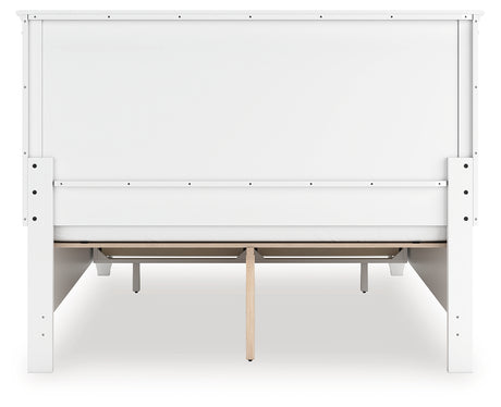 Fortman White Queen Panel Storage Bed from Ashley - Luna Furniture