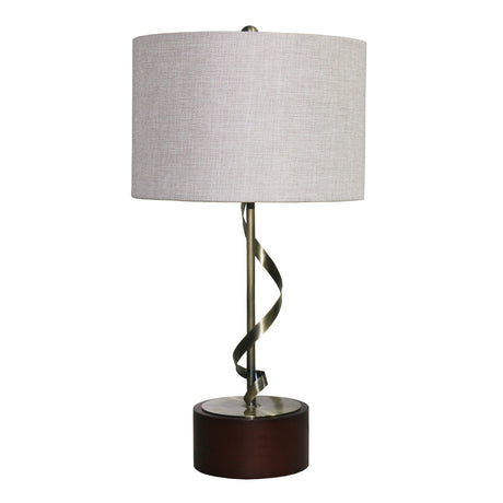 Foundry Twisted Metal Table Lamp from Ashcroft Furniture - Luna Furniture
