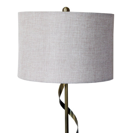 Foundry Twisted Metal Table Lamp from Ashcroft Furniture - Luna Furniture