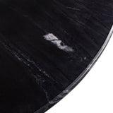 Palm Springs 48" Gathering Table with Black Marble and Whitewash Modern Base from Home Trends & Design - Luna Furniture