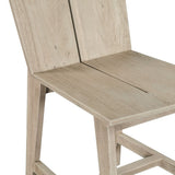 Piedmont 18" Dining Chair in Matte Driftwood, Set of 2 from Home Trends & Design - Luna Furniture