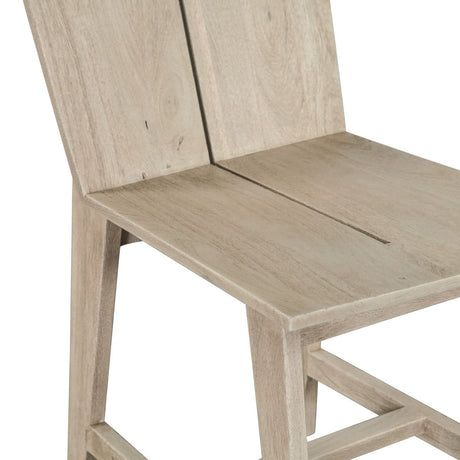 Piedmont 18" Dining Chair in Matte Driftwood, Set of 2 from Home Trends & Design - Luna Furniture