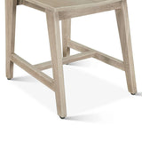 Piedmont 18" Dining Chair in Matte Driftwood, Set of 2 from Home Trends & Design - Luna Furniture