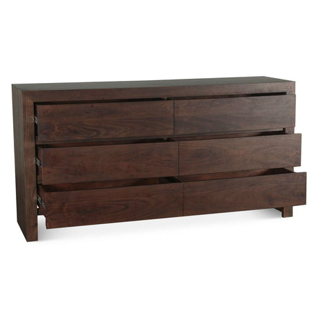 Piedmont 68" Dresser in Coffee Bean from Home Trends & Design - Luna Furniture