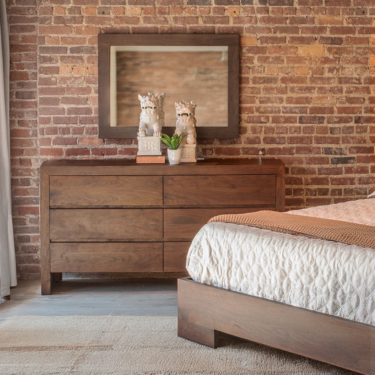 Piedmont 68" Dresser in Coffee Bean from Home Trends & Design - Luna Furniture