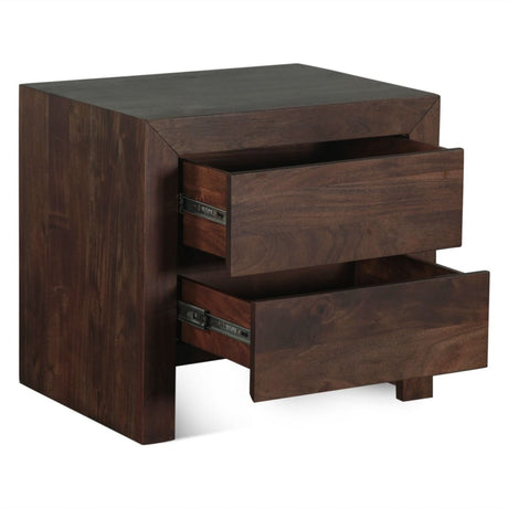 Piedmont 24" Nightstand in Coffee Bean from Home Trends & Design - Luna Furniture
