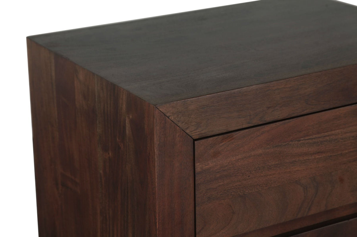 Piedmont 24" Nightstand in Coffee Bean from Home Trends & Design - Luna Furniture