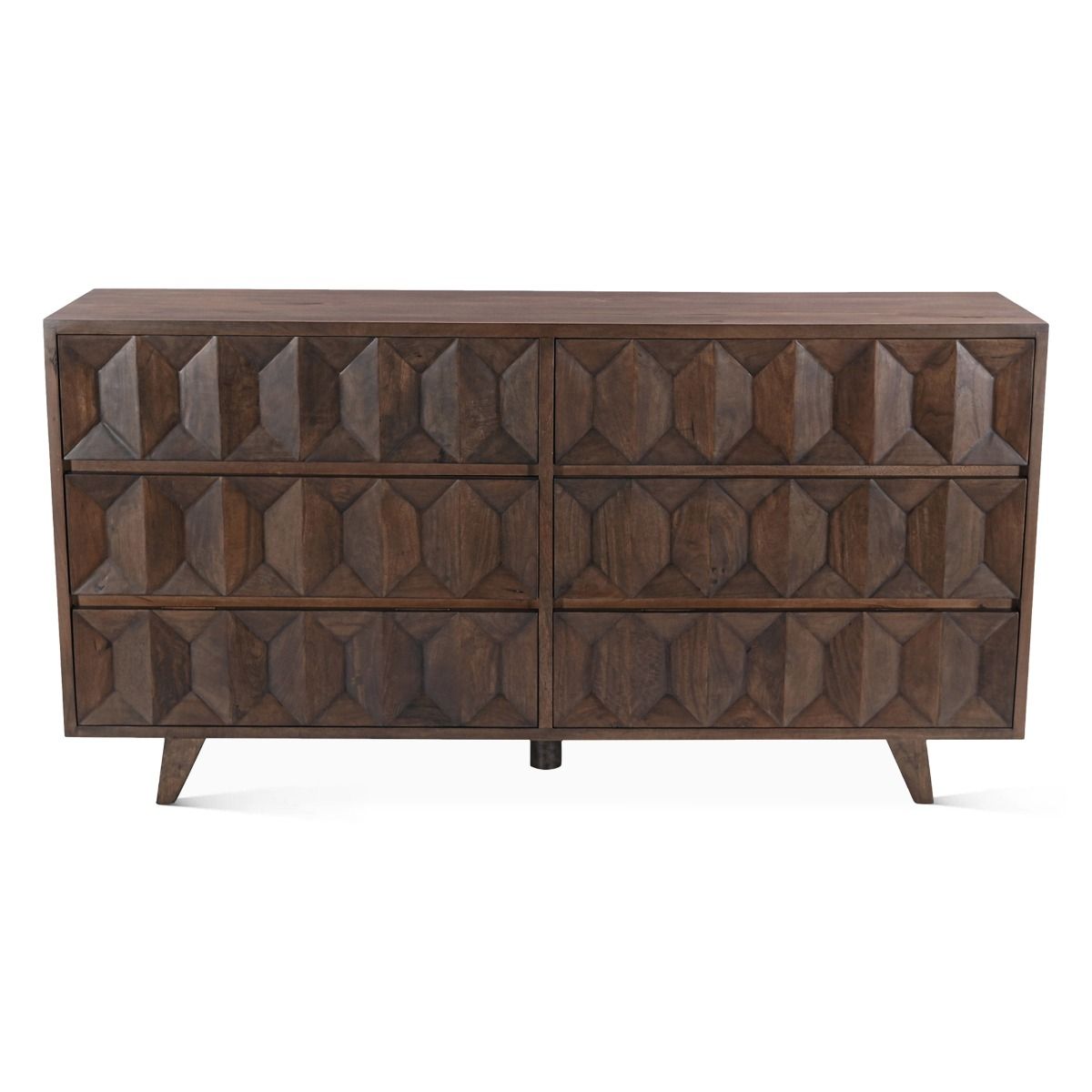 Palermo 70" Dresser in Royal Brown from Home Trends & Design - Luna Furniture