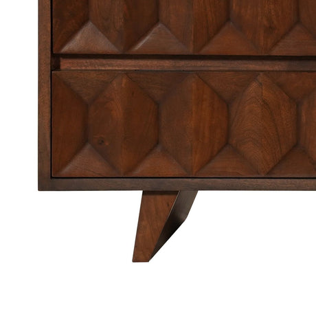 Palermo 70" Dresser in Royal Brown from Home Trends & Design - Luna Furniture