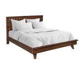 Palermo King Bed in Royal Brown from Home Trends & Design - Luna Furniture