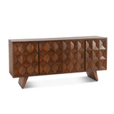 Palermo 70" Sideboard in Matte Brown from Home Trends & Design - Luna Furniture