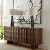 Palermo 70" Sideboard in Matte Brown from Home Trends & Design - Luna Furniture
