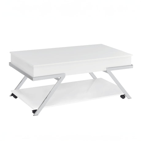Zena Lift-Top Cocktail Table with Casters from Steve Silver - Luna Furniture