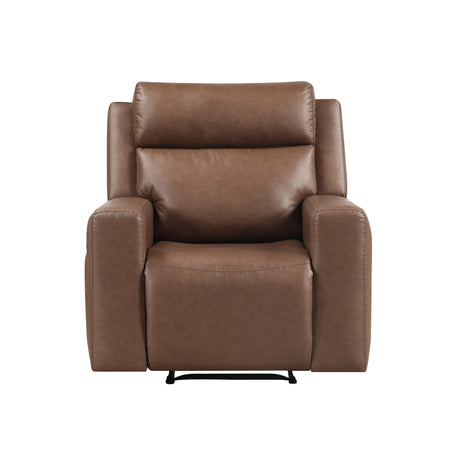 Barron Brown Manual Recliner from Steve Silver - Luna Furniture