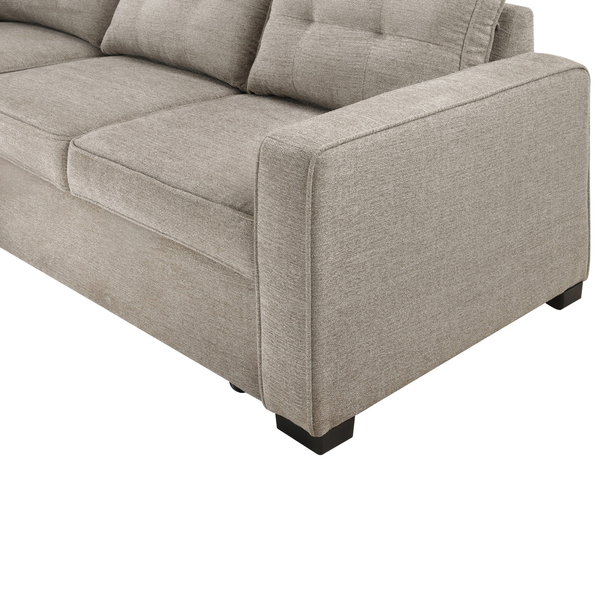 Noah Tan Flippable Convertible Storage Sleeper Chofa from Steve Silver - Luna Furniture