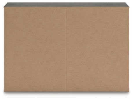 Fraluna Queen Panel Bed with Dresser and Nightstand in Charcoal from Ashley - Luna Furniture