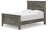 Frandern Black/Gray Full Panel Bed from Ashley - Luna Furniture