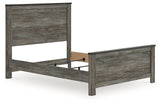 Frandern Black/Gray Queen Panel Bed from Ashley - Luna Furniture